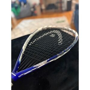 HEAD Liquidmetal 170 Racquetball Racquet Blue White Silver High Performance